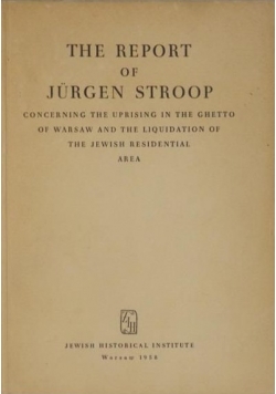 The Report of Jurgen Stroop
