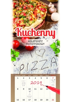 Kalendarz 2019 Terminarz Notatnikowy Kuchenny