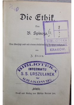 Die Ethif 1906 r