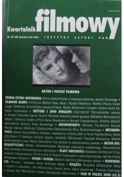 Kwartalnik filmowy nr 37 i 38