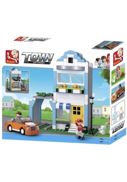 Klocki - domek 305 elementów