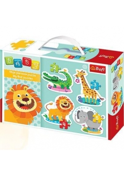Puzzle Baby Classic - Na safari TREFL