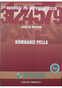 Podróże po imperium liczb Równania Pella