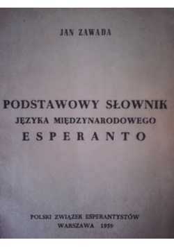 Podstawowy słownik języka międzynarodowego Esperanto