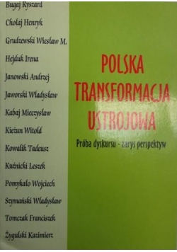 Polska transformacja ustrojowa