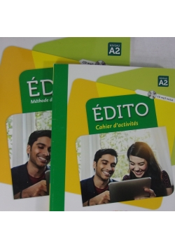 Edito Methode de francais, Cahier d'acticites