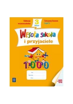 Wesoła szkoła i przyjaciele 3/5 ćw. liczenie WSiP