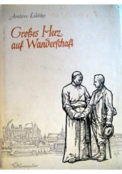 Grosses Herz auf Wanderschaft
