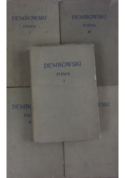 Pisma - 5 tomów