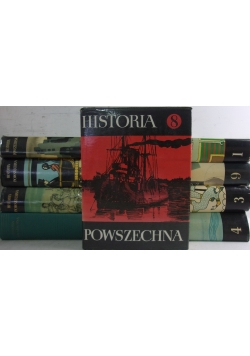 Historia powszechna.Zestaw 9 książek