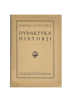 Dydaktyka historji, 1928 r.
