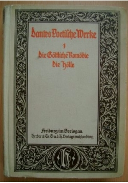 Dantes Poetische Werke 3, 1908 r.