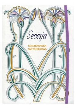 Secesja kolorowanka antystresowa