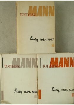 Mann, listy tom 1-3