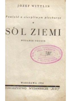 Sól ziemi, 1936r.