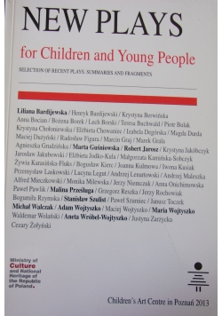 New plays for Children Young People