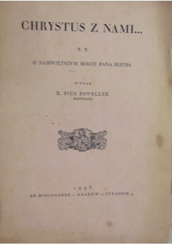 Chrystus z nami 1938 r