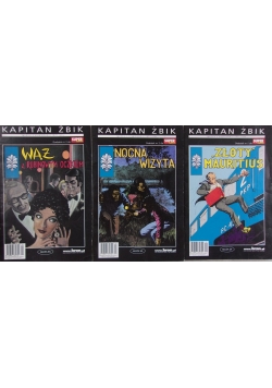 Kapitan Żbik, zestaw 3 komiksów