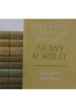 Bibliografia literatury polskiej. Nowy Korbut, zestaw 9 książek