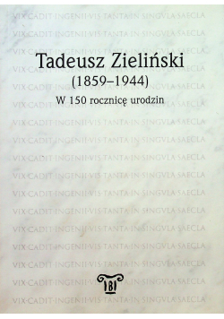 Tadeusz Zieliński 1859 1944