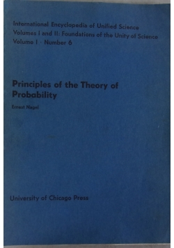 Principles of the Theory of  Probabity numer 6  1946 r.