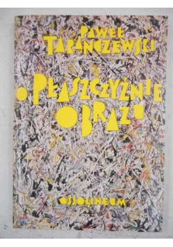 O płaszczyźnie obrazu, Autograf Taranczewski