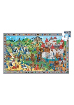 Puzzle z plakatem - Zamek rycerza