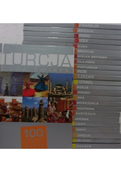 100 Kultowych rzeczy zjawisk miejsc, zestaw 25 książek