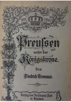 Preussen unter der konigskrone, 1901 r.