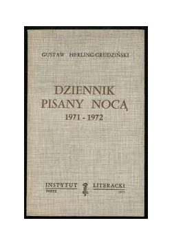 Dziennik pisany nocą 1971-1972