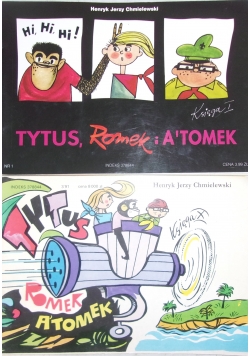 Tytus, Romek i A'Tomek, zestaw dwóch książek