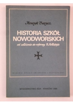 Historia szkół nowodworskich