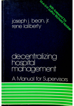 Decentralizing hospotal management