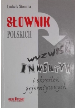 Słownik polskich wyzwisk inwektyw i określeń pejoratywnych