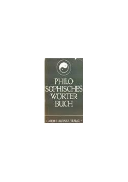 Philosophisches Worterbuch