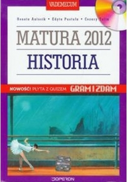 Historia Matura 2012 Vademecum + CD