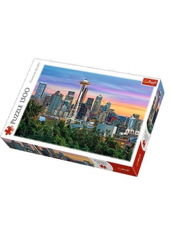 Puzzle 1500 Space Needle, Seattle, USA TREFL