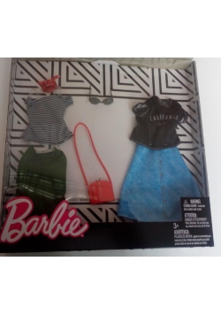 Barbie ubranka z akcesoriami 2 pak