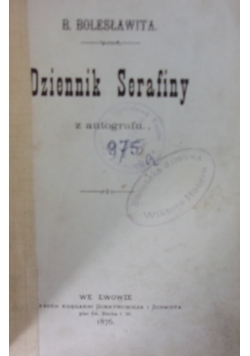 Dziennik Serafiny, 1876 r.