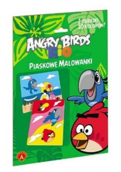 Angry Birds Rio. Piaskowe malowanki ALEX
