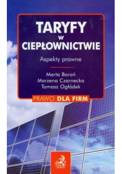 Taryfy w ciepłownictwie