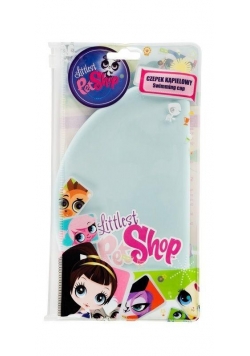 Czepek Littlest Pet Shop niebieski