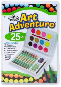 Zestaw Art Adventure 25 el. kredki woskowe