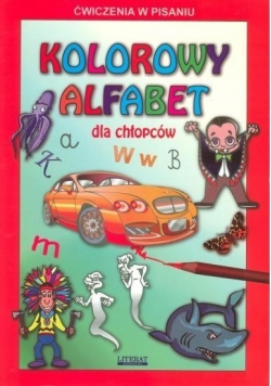 Kolorowy alfabet dla chłopców LITERAT