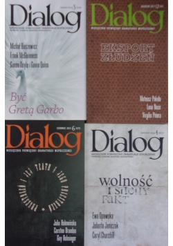 Dialog. Miesięcznik poświęcony dramaturgii współczesnej, zestaw 4 książek