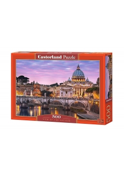 Puzzle 500 Widok na Watykan CASTOR