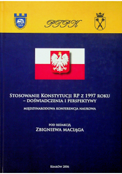Stosowanie Konstytucji RP z 1997 roku