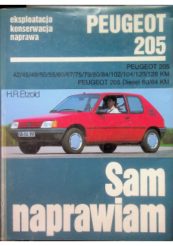 Peugeot 205 Sam naprawiam