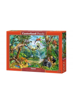 Puzzle 500 Life Hidden in Jungle CASTOR