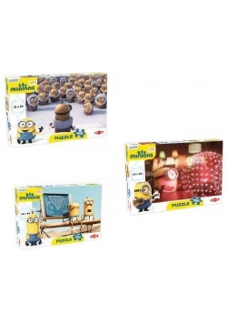 Puzzle Minionki 100 elementów MIX